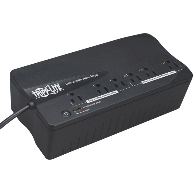 Tripp Lite UPS 350VA 180W Desktop PC / MAC Battery Back Up Compact 120V 6 Outlets Tripp Lite UPS 350VA 180W Desktop PC / MAC Battery Back Up Compact 120V 6 Outlets