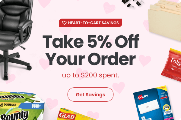 5% off your order up to $200 spent