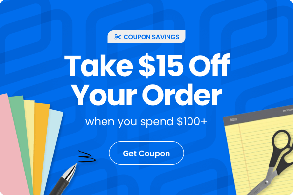 $15 Off Your Order of $100 or more
