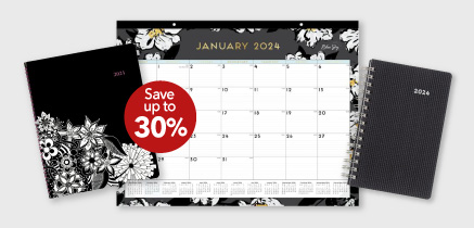 Save up to 30% on 2024 Calendars & Planners