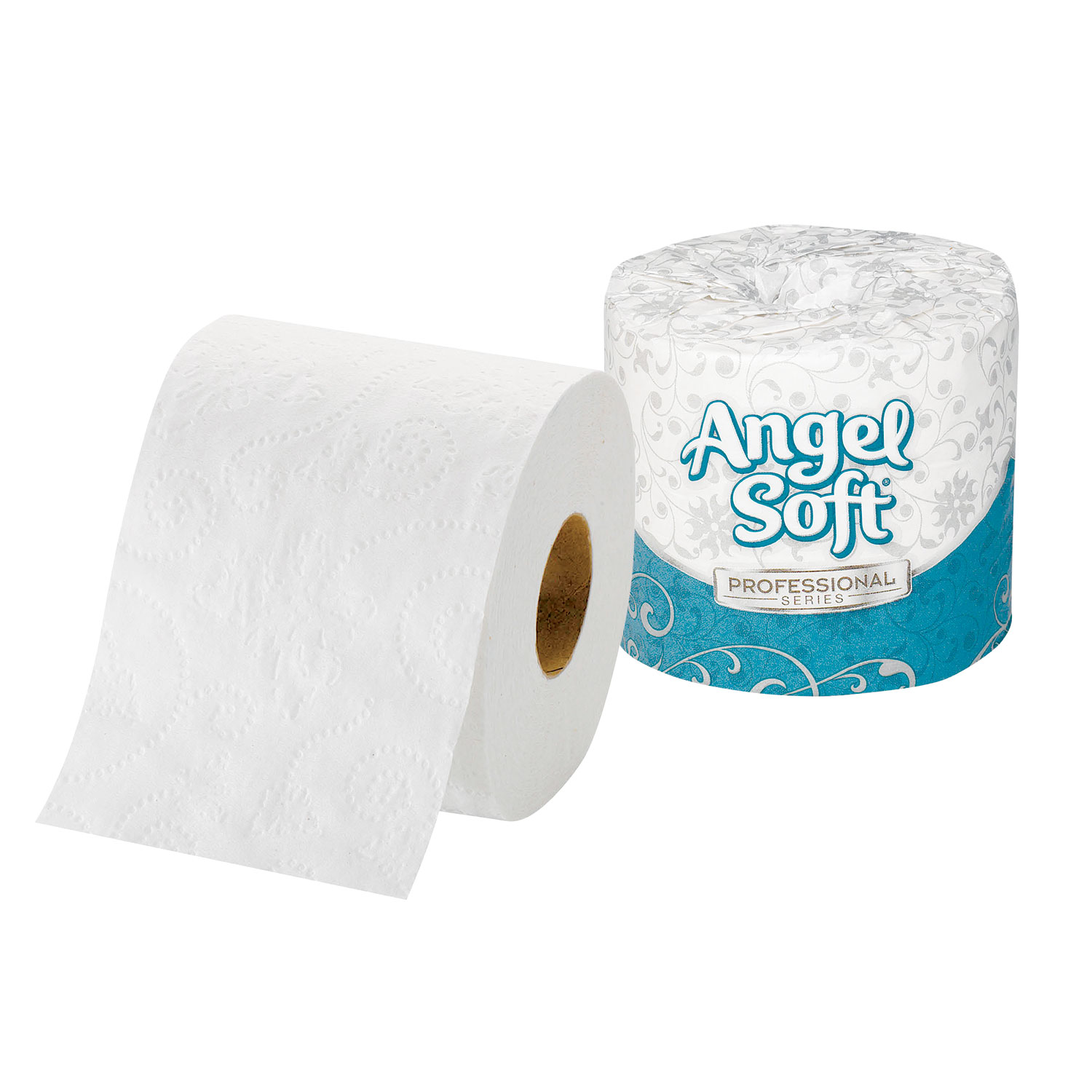 Angel Soft ps Premium Toilet Paper, 2Ply, White, 4 x 4 1/20 Sheet, 450