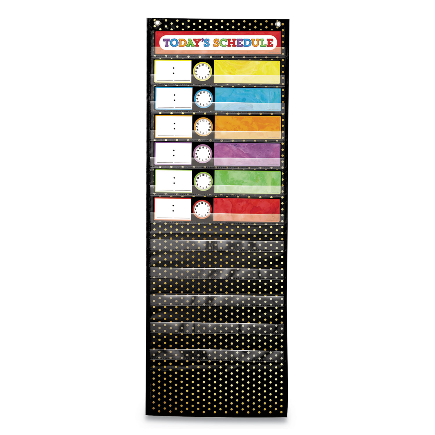 Carson Dellosa Education Deluxe Scheduling Pocket Chart 13 Pockets carson-dellosa-education-deluxe-scheduling-pocket-chart-13-pockets