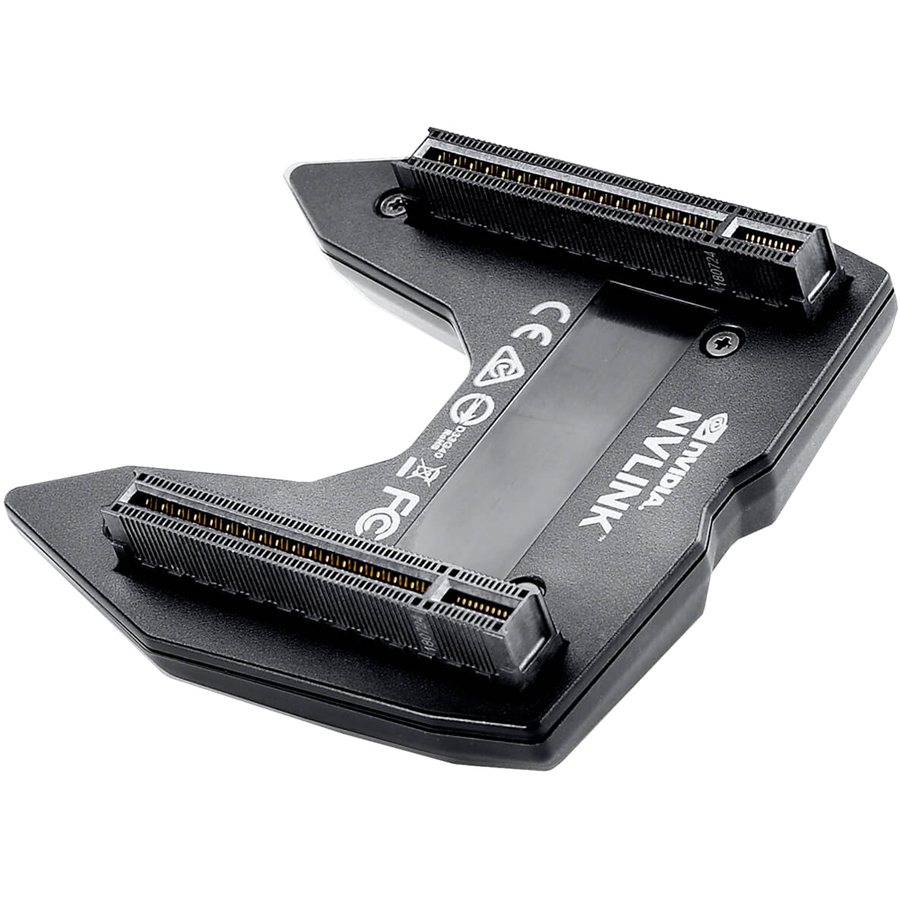 EVGA GeForce RTX NVLink SLI Bridge, 3-Slot Spacing, RGB LED, 100