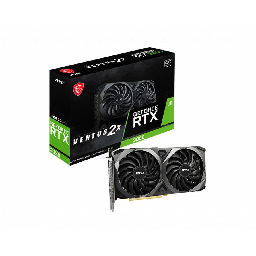 MSI NVIDIA GeForce RTX 3050 Graphic Card - 8 GB GDDR6