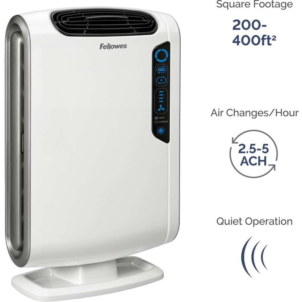 Fellowes AeraMax DX55 HEPA Air Purifier, 400 Sq. Ft. Coverage