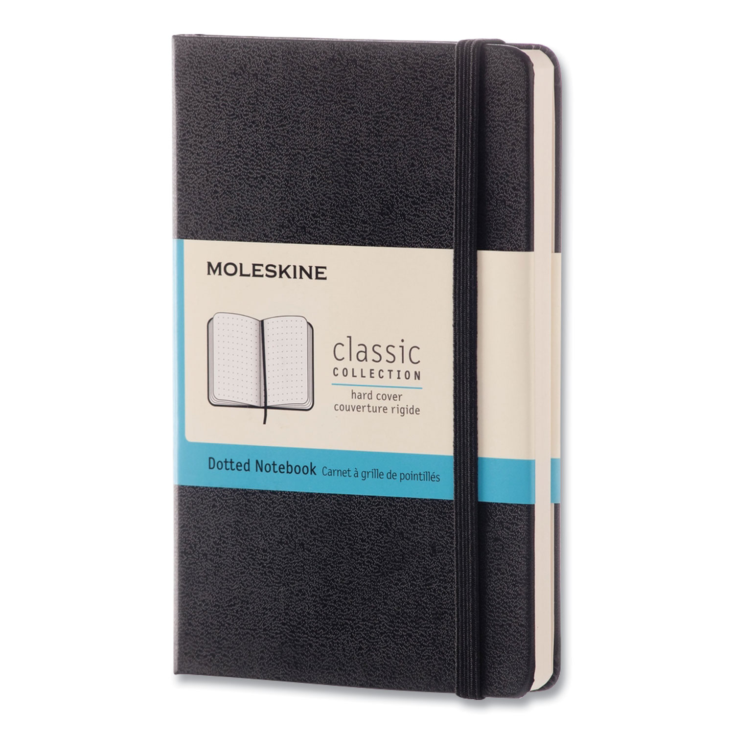 Moleskine Classic Collection Hard Cover Notebook, 1Subject, Dotted