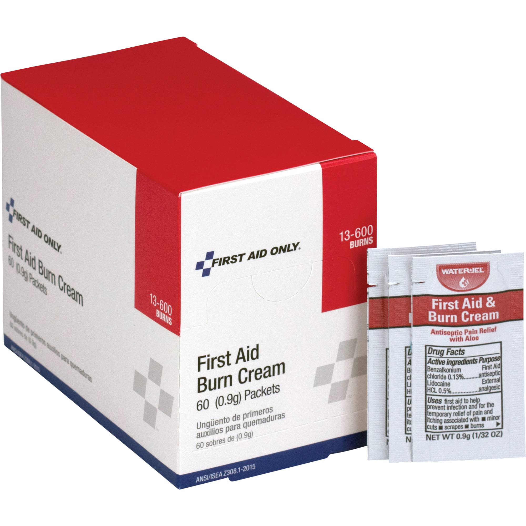 First Aid Only Burn Cream Packets FAO13600