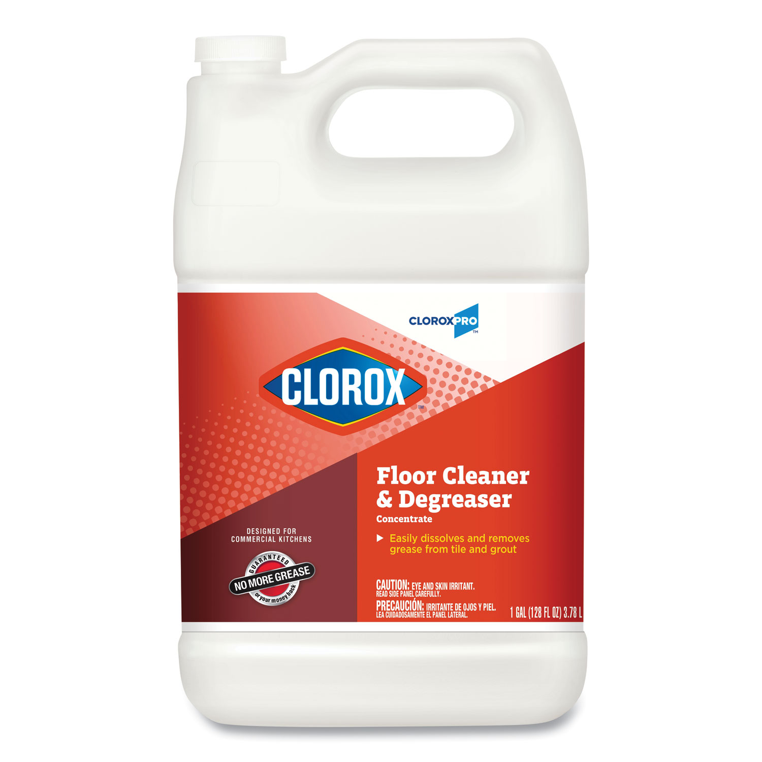 Clorox Professional Floor Cleaner and Degreaser Concentrate, 1 gal