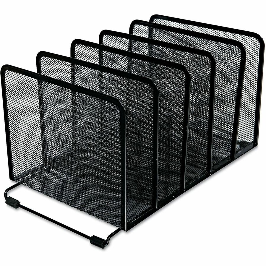 Mesh Stackable Legal Universal Deluxe Mesh Stacking Sorter, 5 Sections, Letter to Legal Size ...