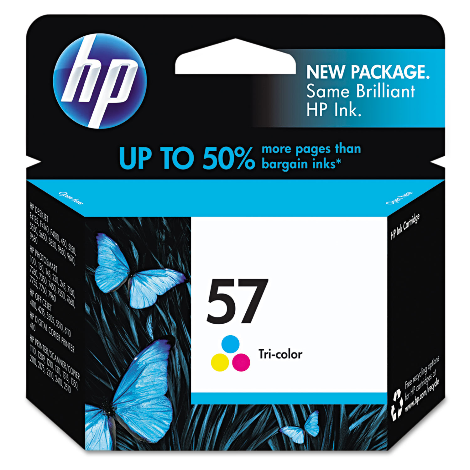 HP 57 Tri-Color Ink Cartridge C6657AN