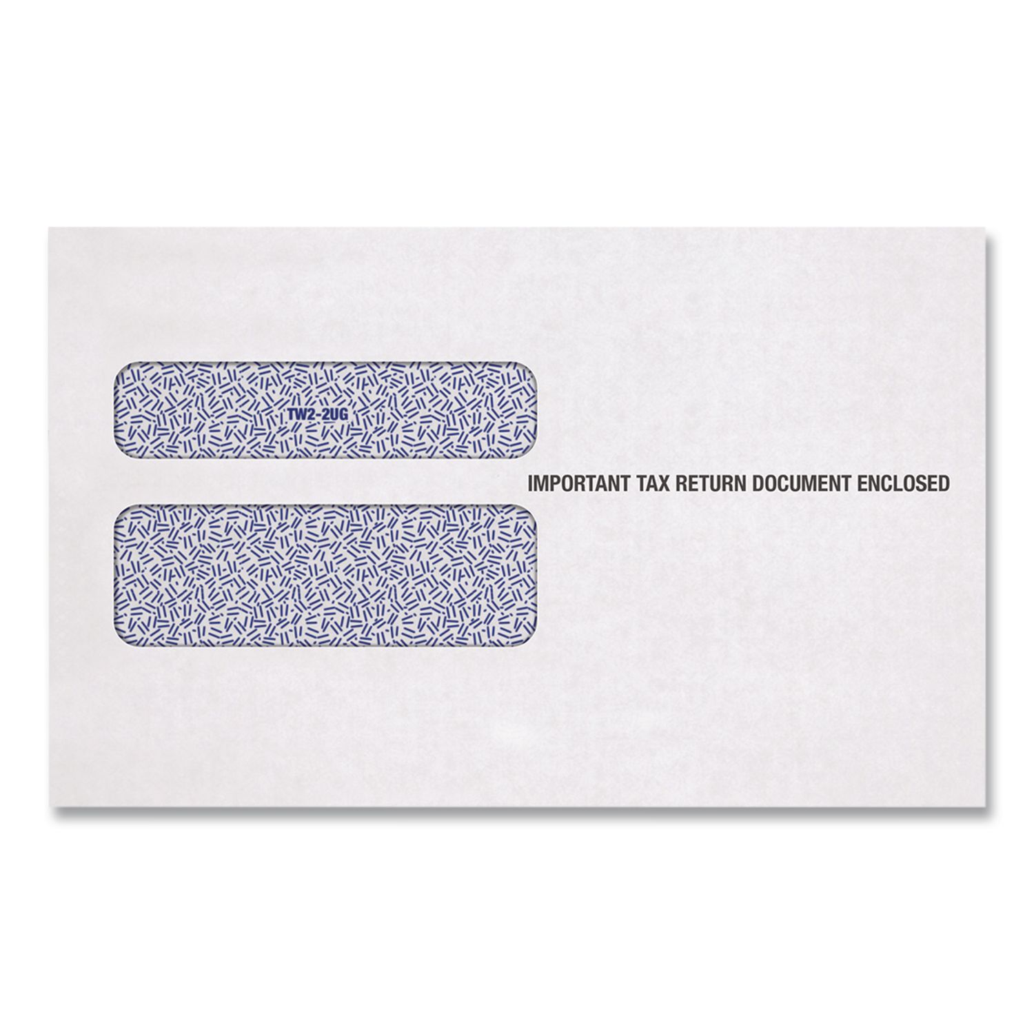 Office Window Flaps TOPS W-2 Laser Double Window Envelope, Commercial Flap, Gummed Closure ...
