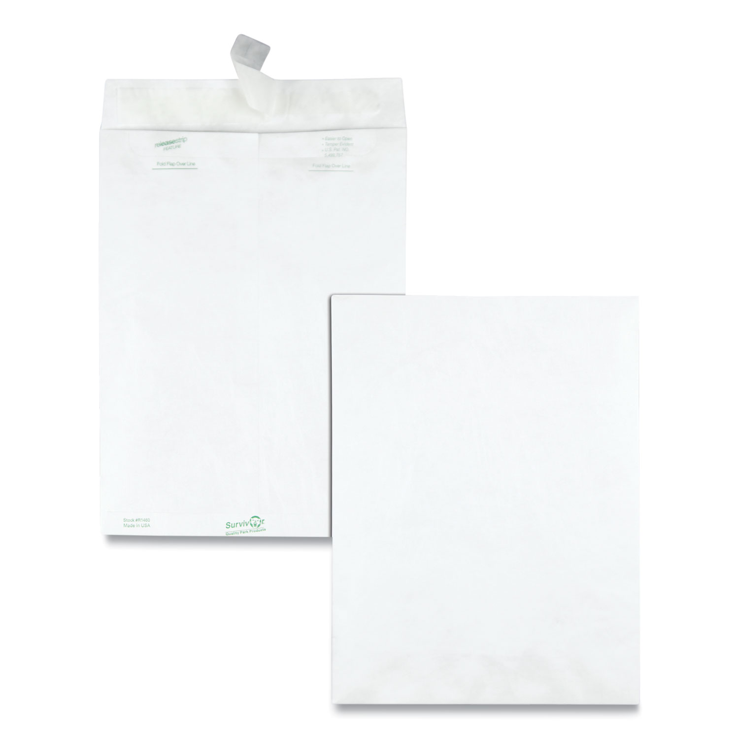 Survivor Catalog Mailers, DuPont Tyvek, 10 1/2, Square Flap, Redi