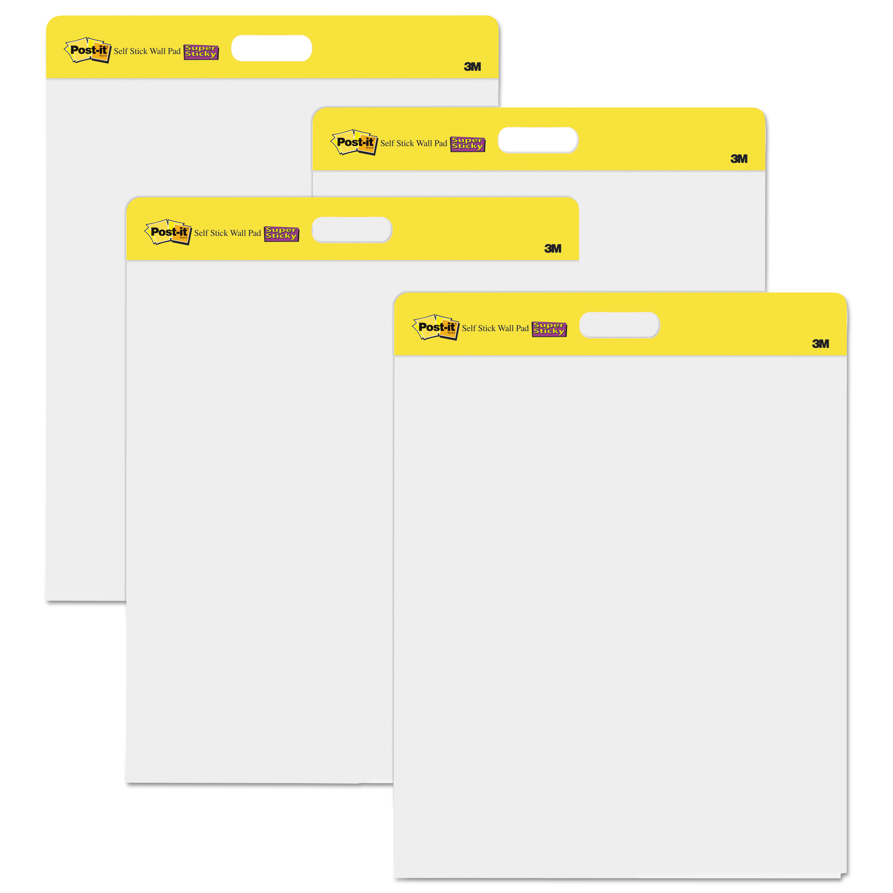 34 x 27 Pack of 4 White 30/% Recycled 50 Sheets Office Depot Brand Standard Easel Pads