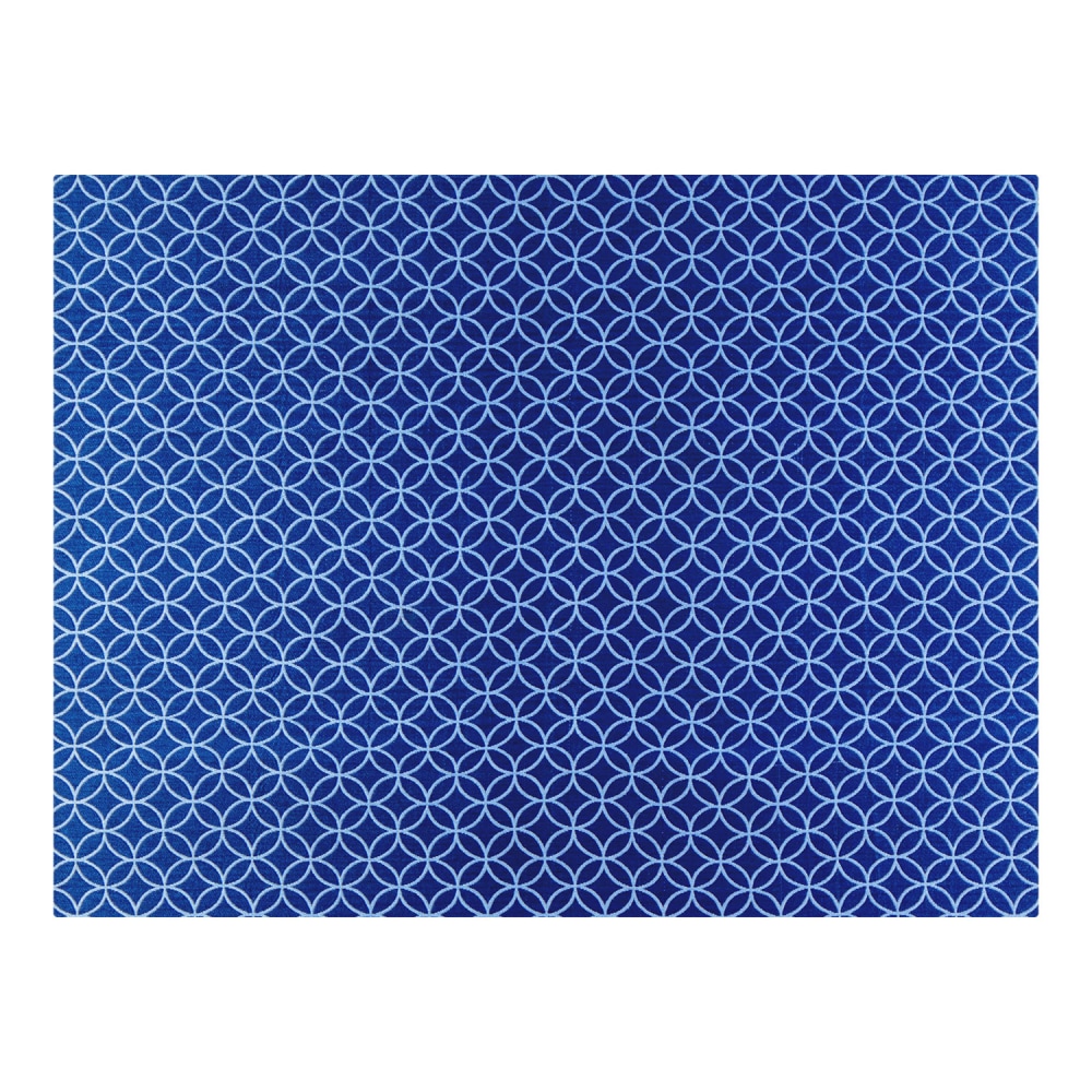 Designer Chair Mat, 36"W x 48"D, Blue