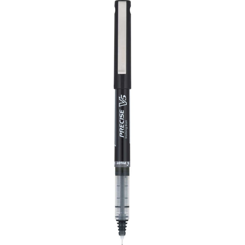 Precise Drop Ii Sticker Pilot Precise V5 Rollerball Pen, Stick, Extra-Fine 0.5 mm, Black Ink ...