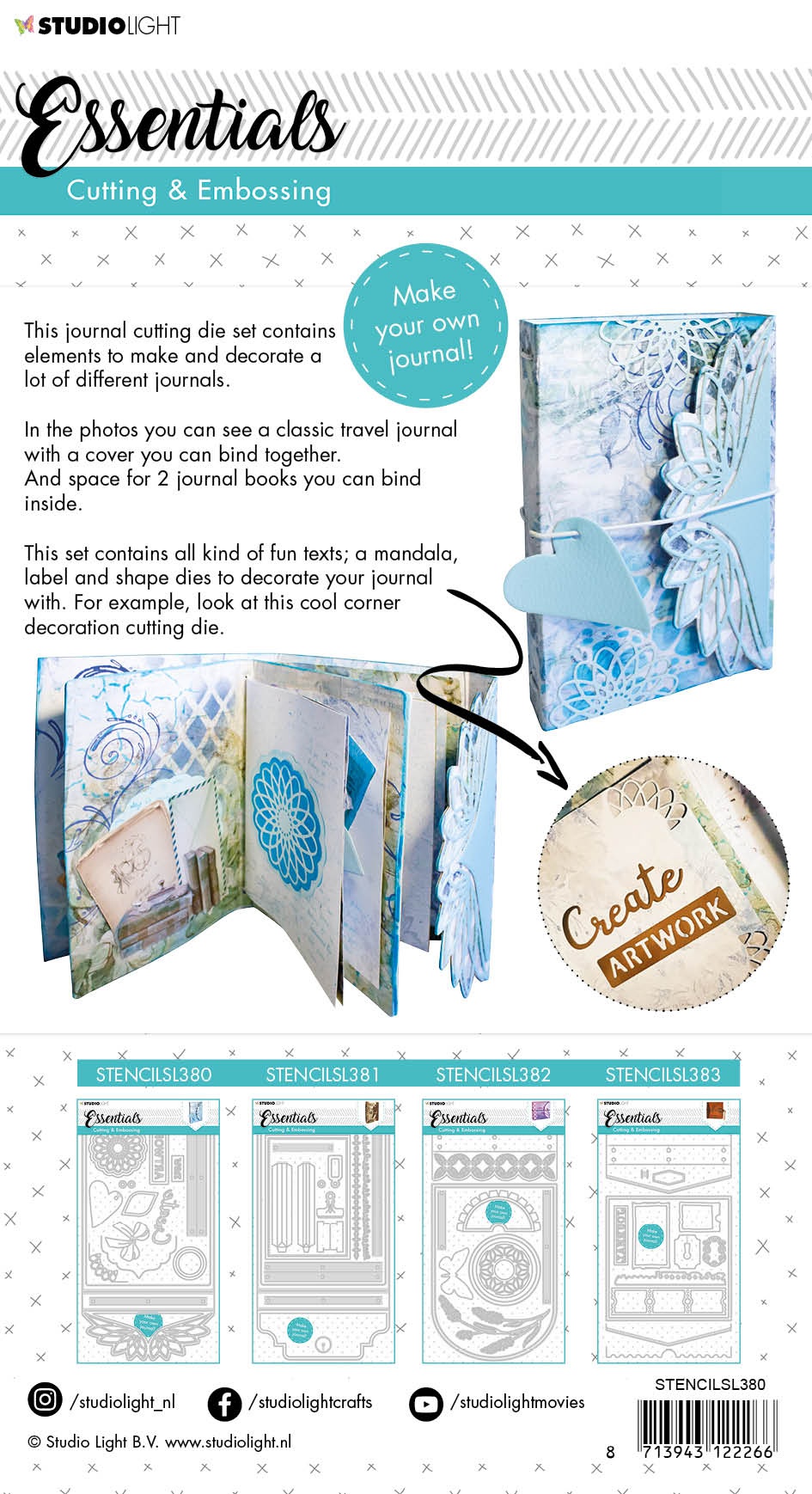 Studio Light Journal Essentials Cutting & Embossing Die