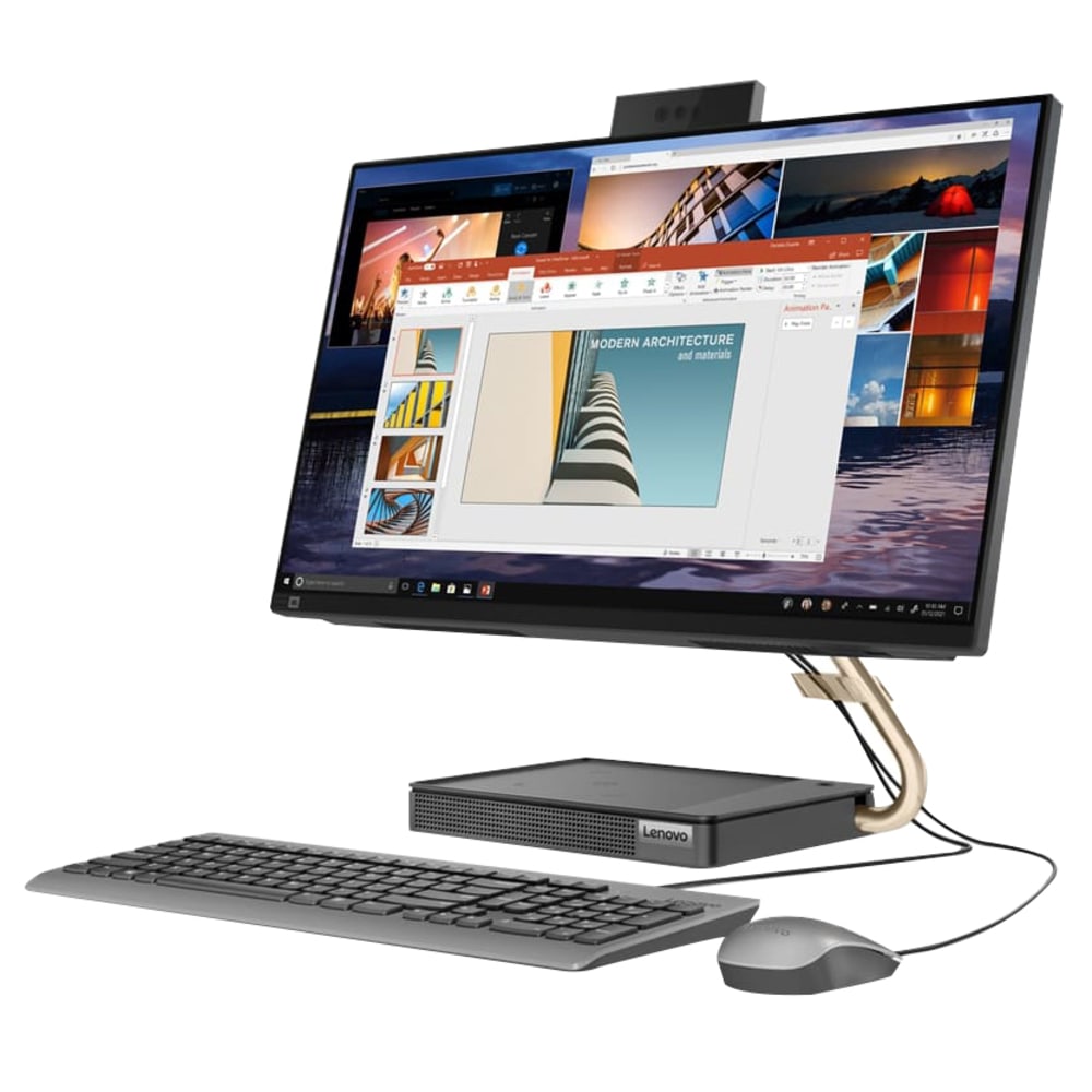 Lenovo IdeaCentre 5i AllInOne Desktop, 23.8" Touch Screen, Intel Core i5, 8GB Memory, 256GB