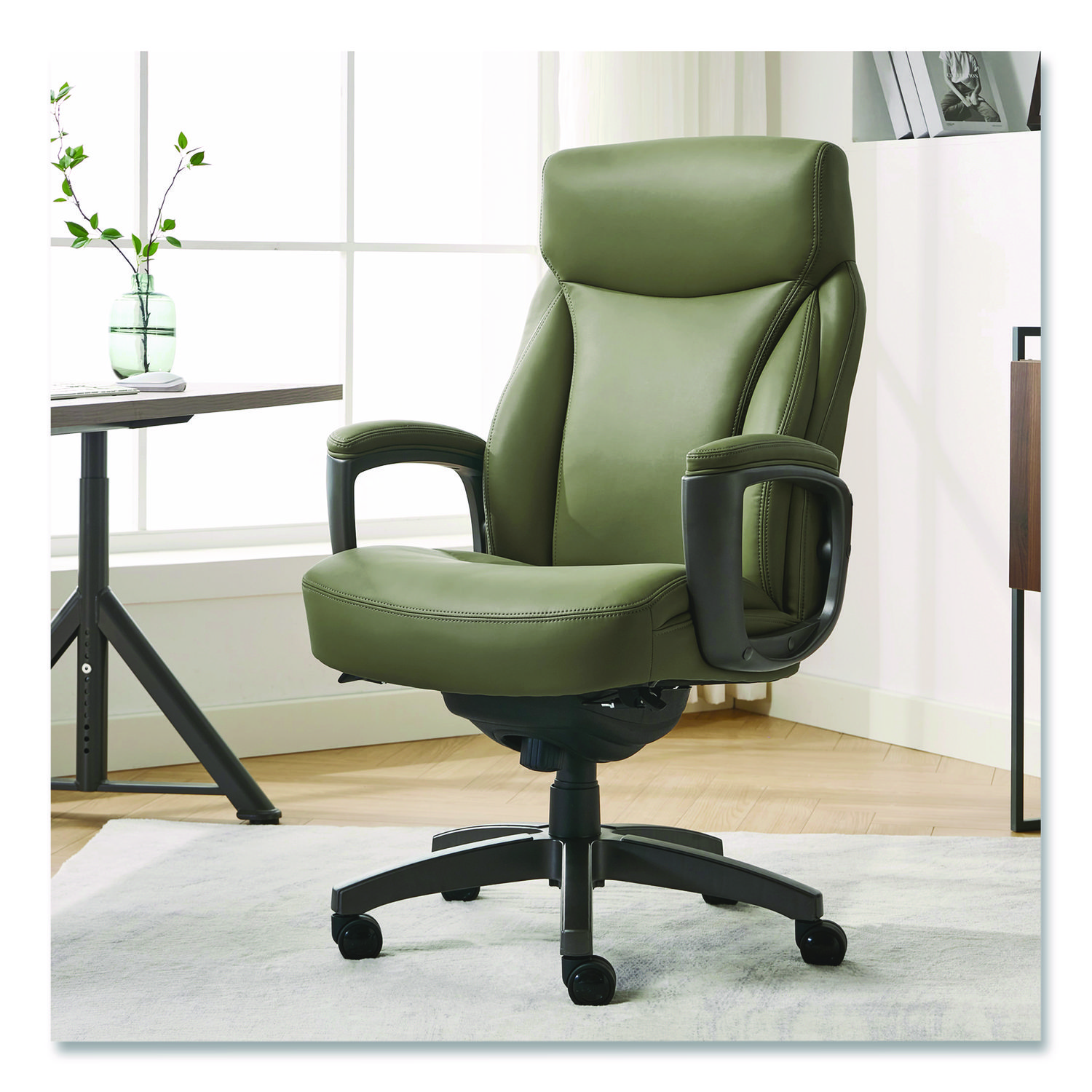 Customer Reviews: La-Z-Boy Big & Tall Bonded Leather Executive Chair