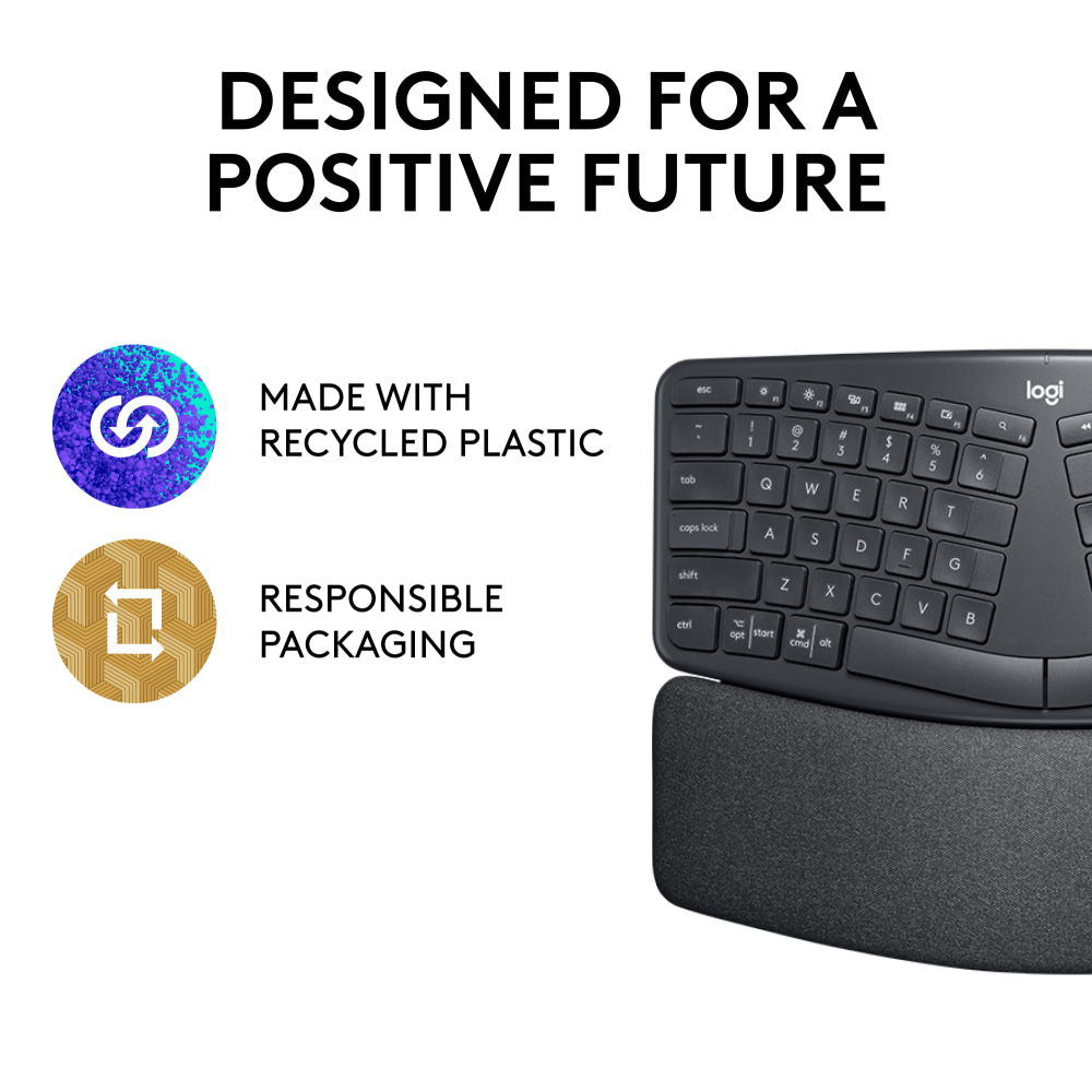 Logitech ERGO K860 Wireless Ergonomic Keyboard - Split Keyboard