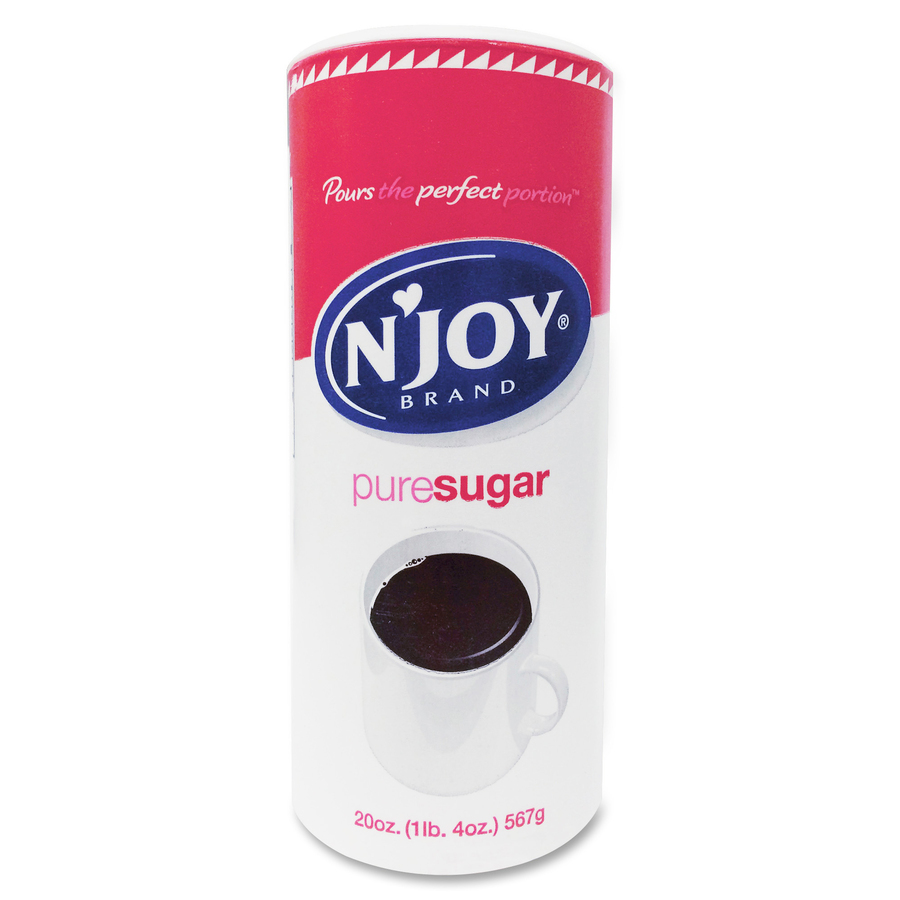 N'Joy Pure Cane Sugar Canister - SUG90585 | OfficeSupply.com