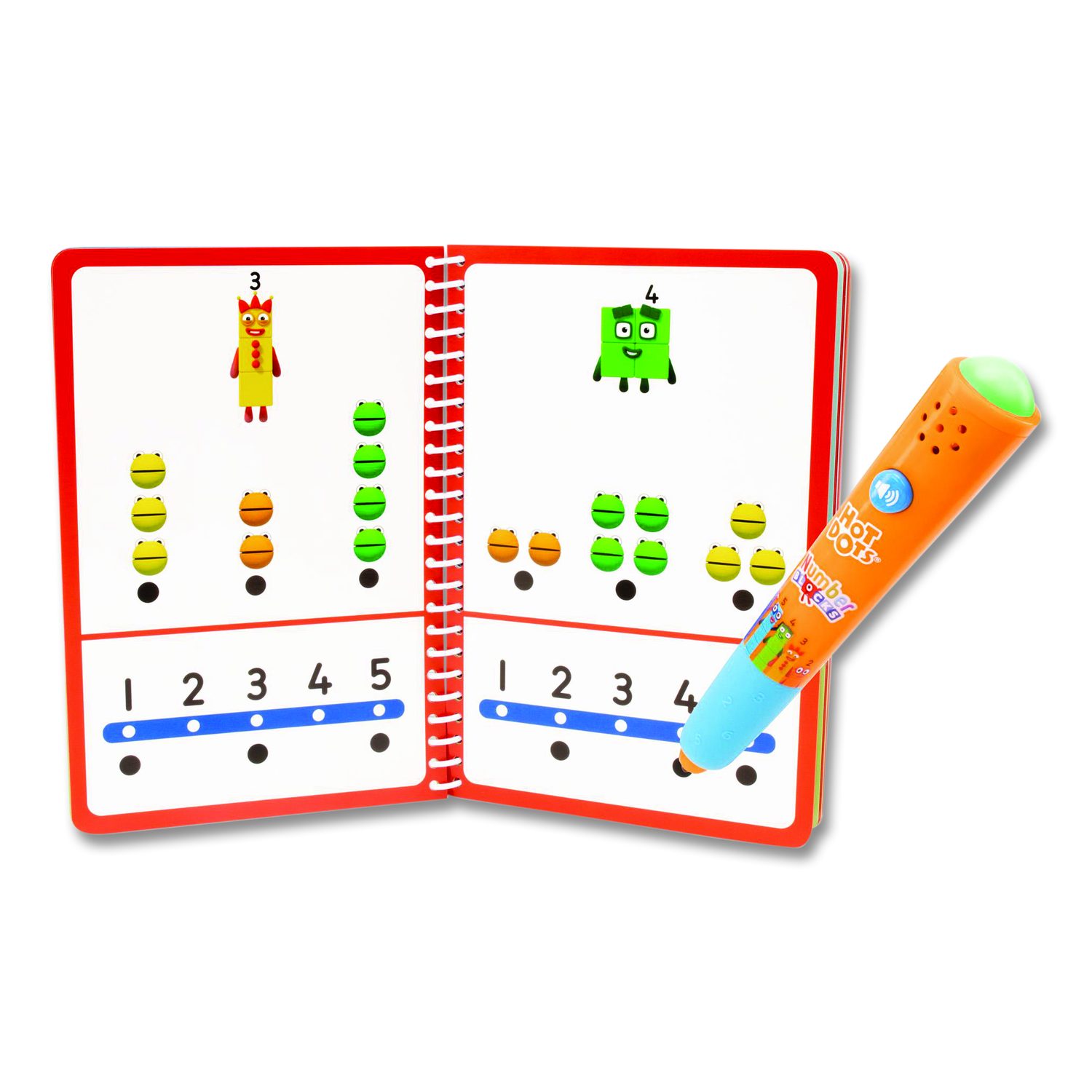 Educational Insights Hot Dots Numberblocks Activity Book with ...