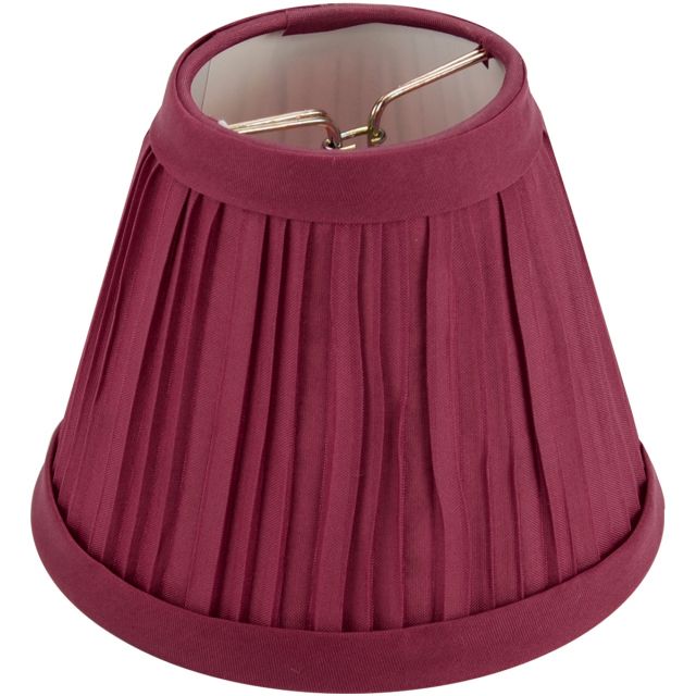 Darice Pleated Cloth Covered Lamp Shade