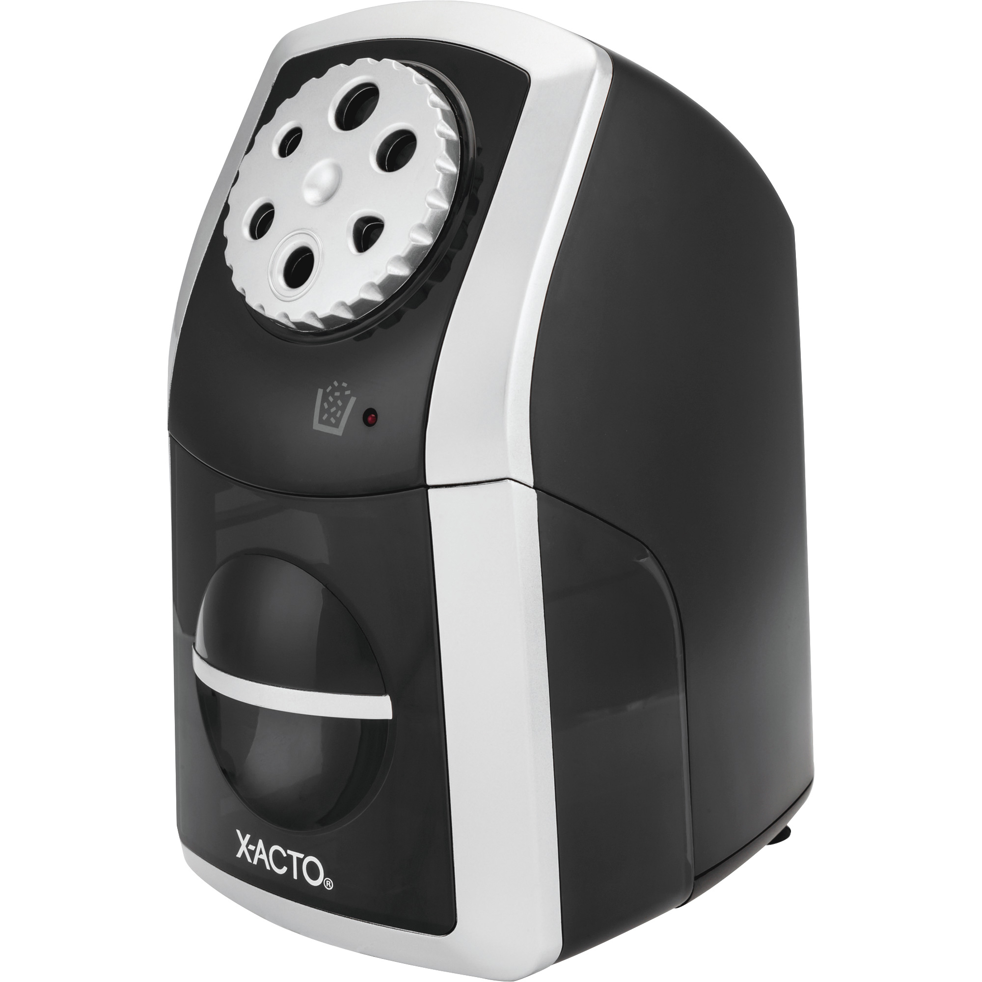 XACTO SharpX Performance Electric Pencil Sharpener, Black/Silver