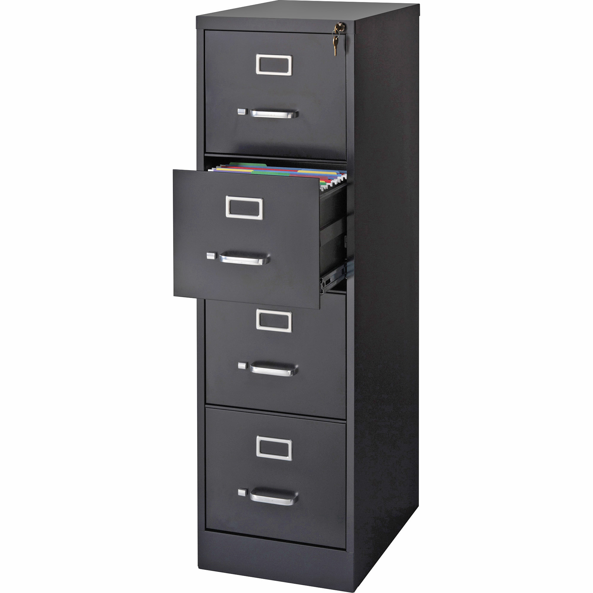 Lorell CommercialGrade 4 Drawer Vertical File