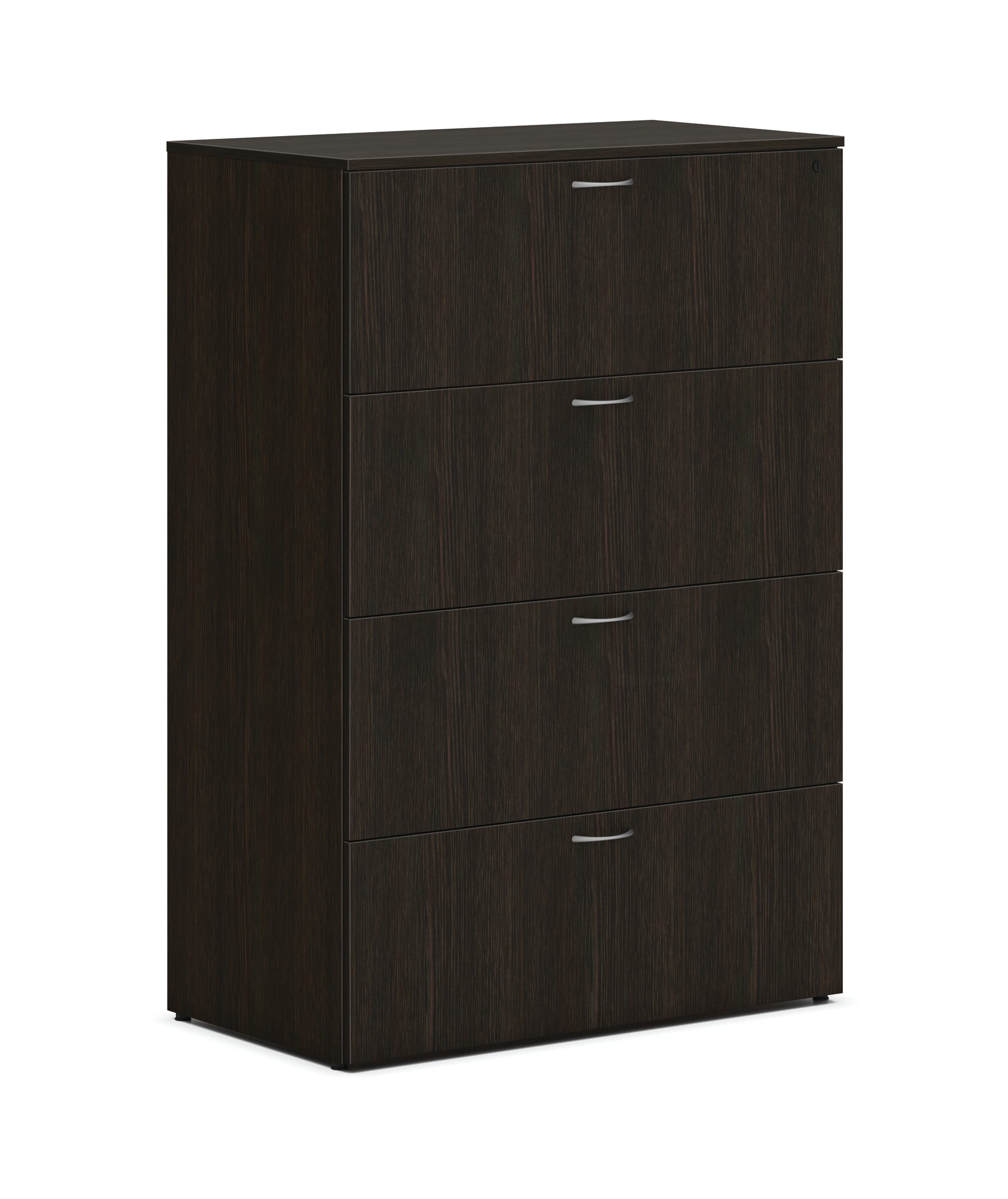 HON Mod Lateral File | 4 Drawers | 36"W | Java Oak Finish ...