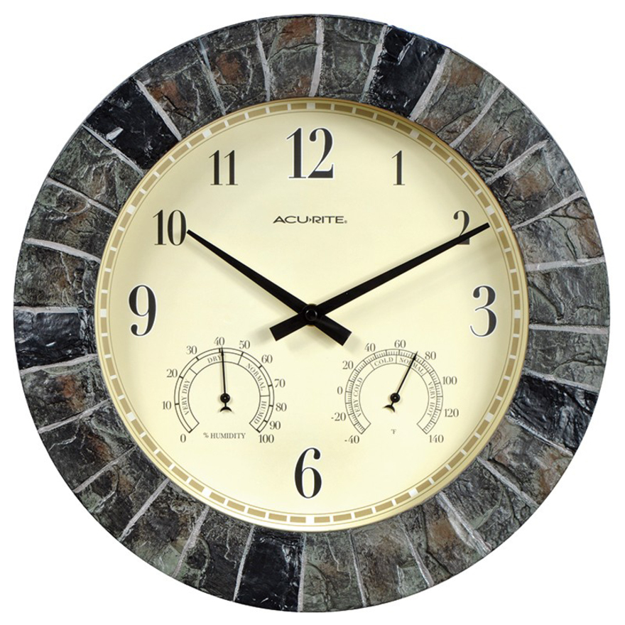 acurite 24 inch outdoor clock