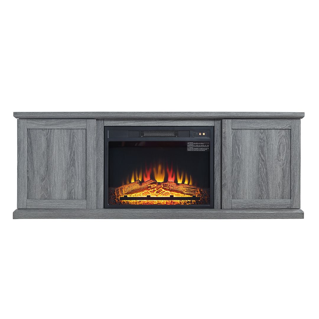 Franklin Fireplace in Grey MNCFP3GY
