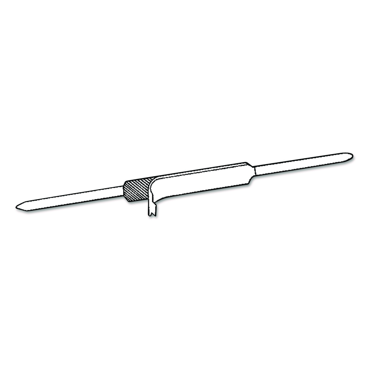 ACCO Economy Self-Adhesive Fasteners, 2 3/4 Long, Silver, Box Of 100 ...