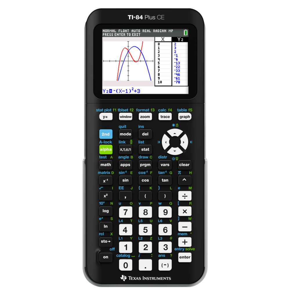 Texas Instruments TI-84 Plus CE Graphing Calculator | OfficeSupply.com