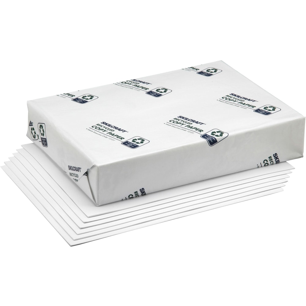 SKILCRAFT Xerographic Copy Paper, 10 Reams, White, Letter Size, 5000 ...