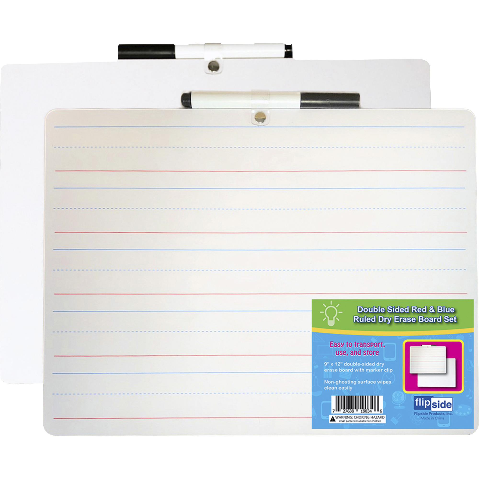 Flipside 2sided Dry Erase Board Sets