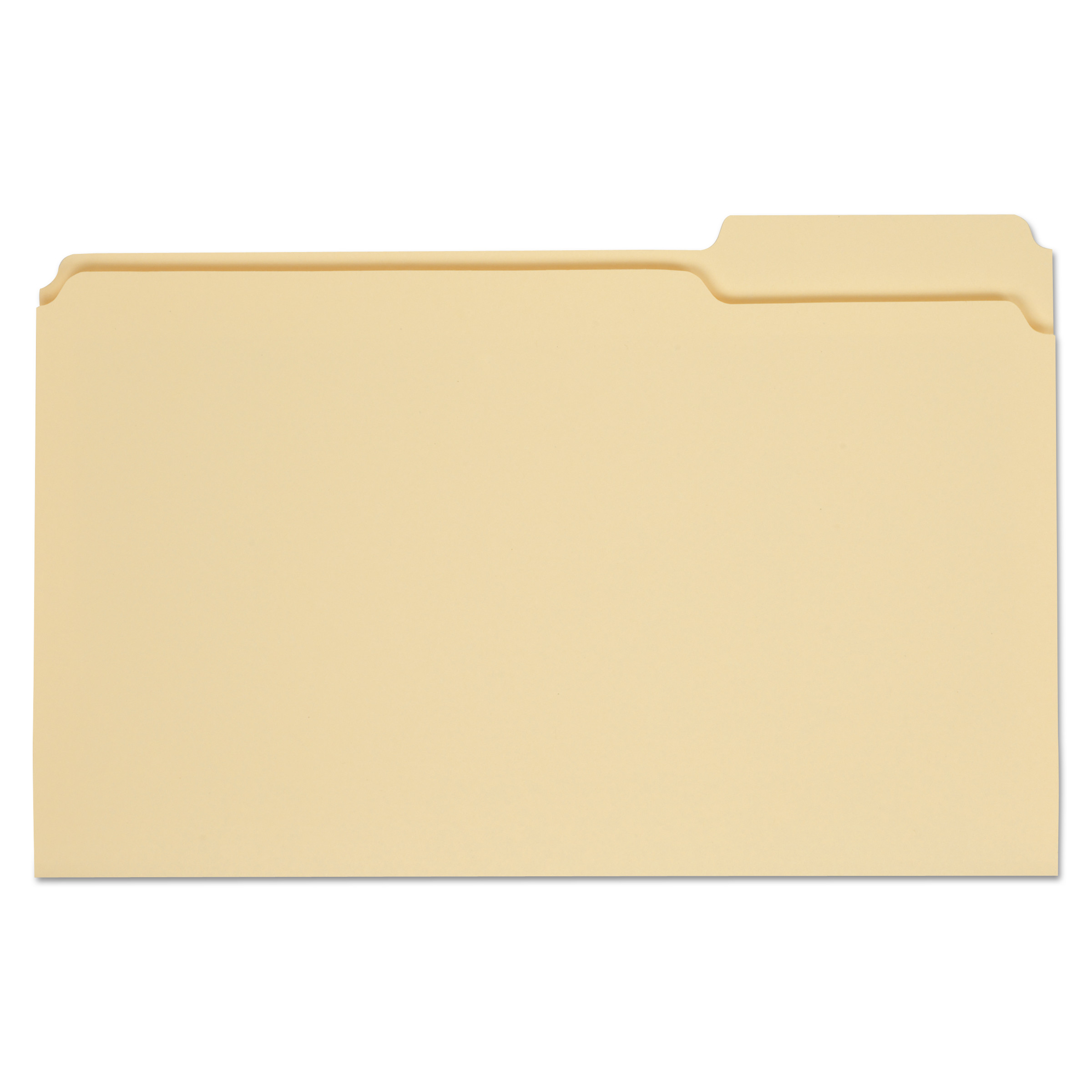 Universal Top Tab Manila File Folders, 1/3Cut Tabs Right Position, Legal Size, 0.75" Expansion