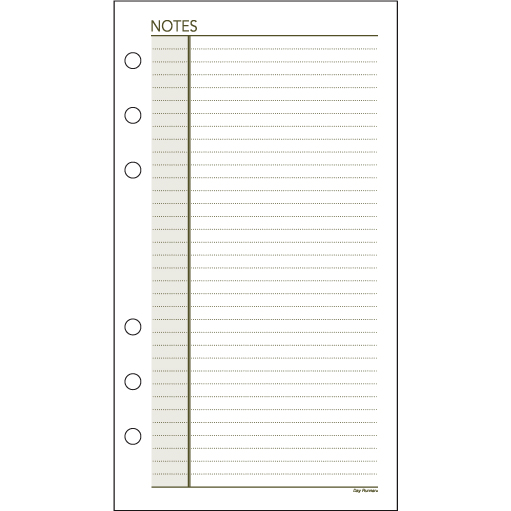 Day Runner Lined Undated Notepad Refills | OfficeSupply.com