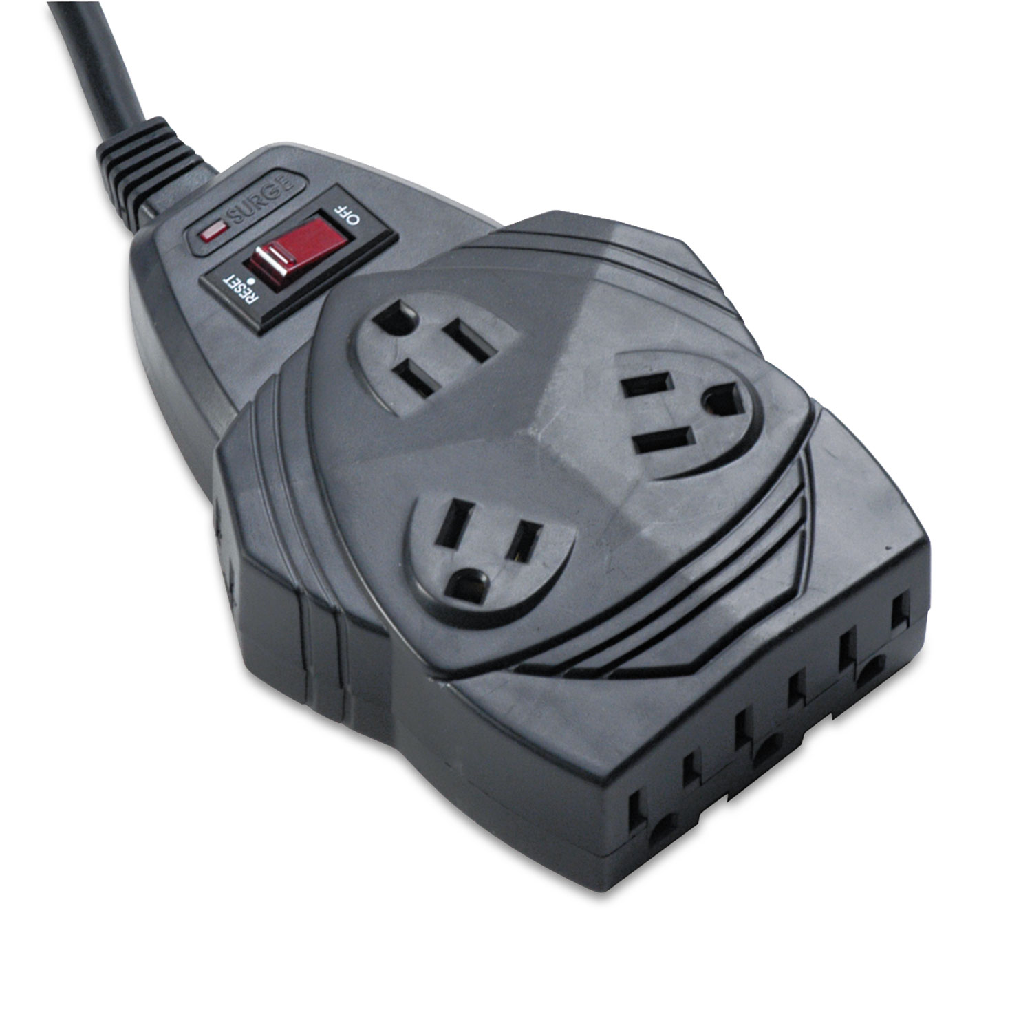 Fellowes Mighty 8 Surge Protector with Phone Protection