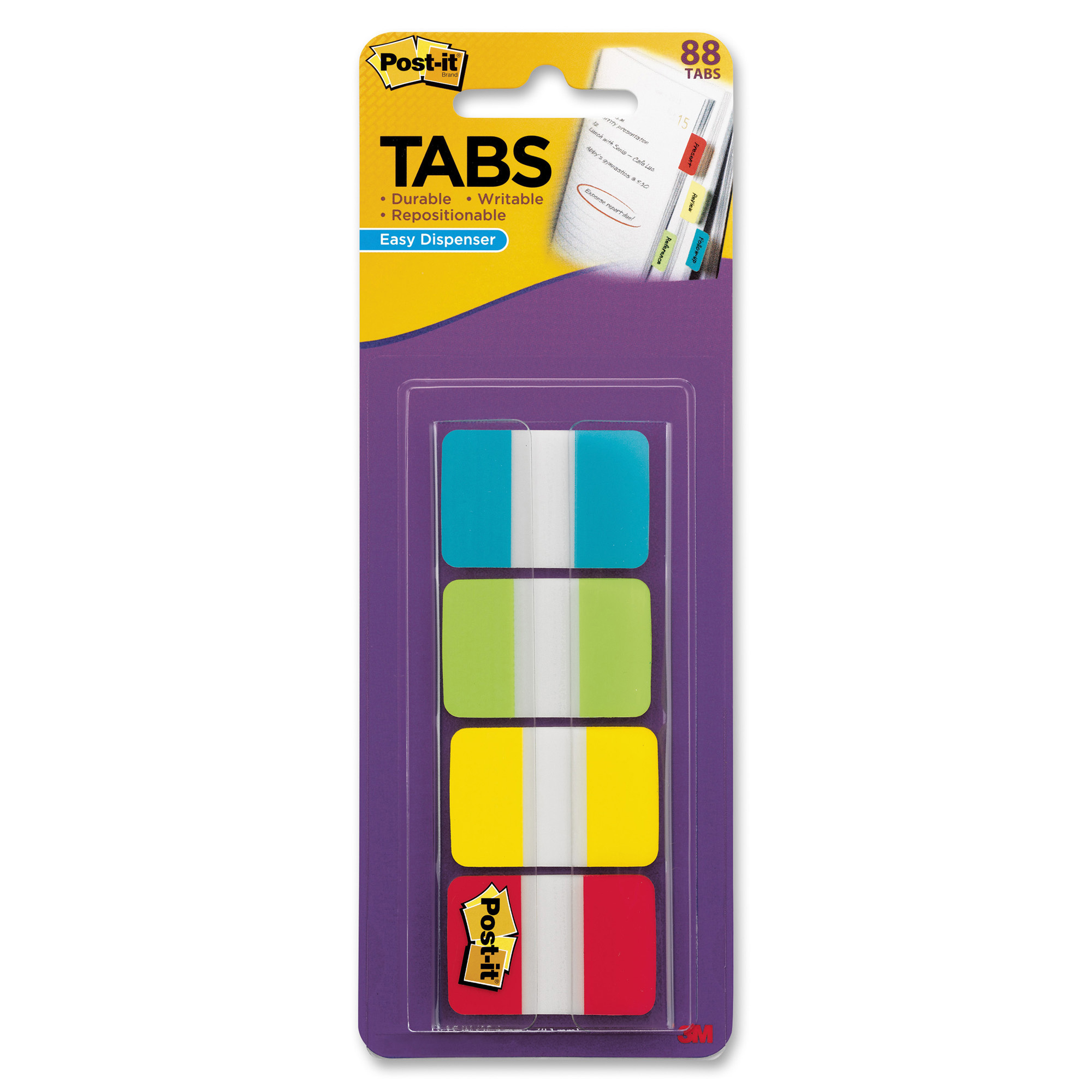 Postit Durable Index Tabs MMM686ALYR1IN