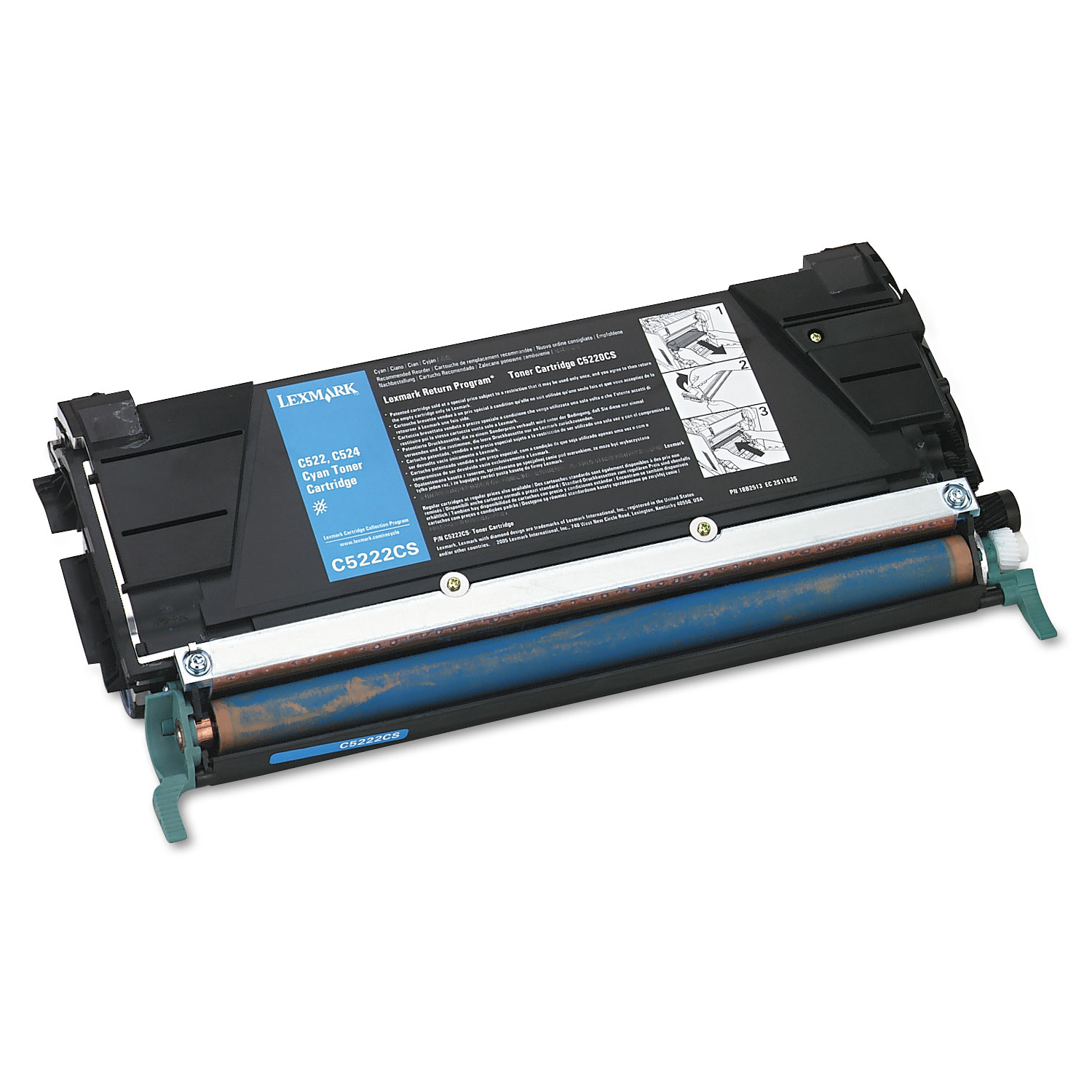 Lexmark C5222CS Cyan Toner Cartridge Lexmark C5222CS Cyan Toner Cartridge