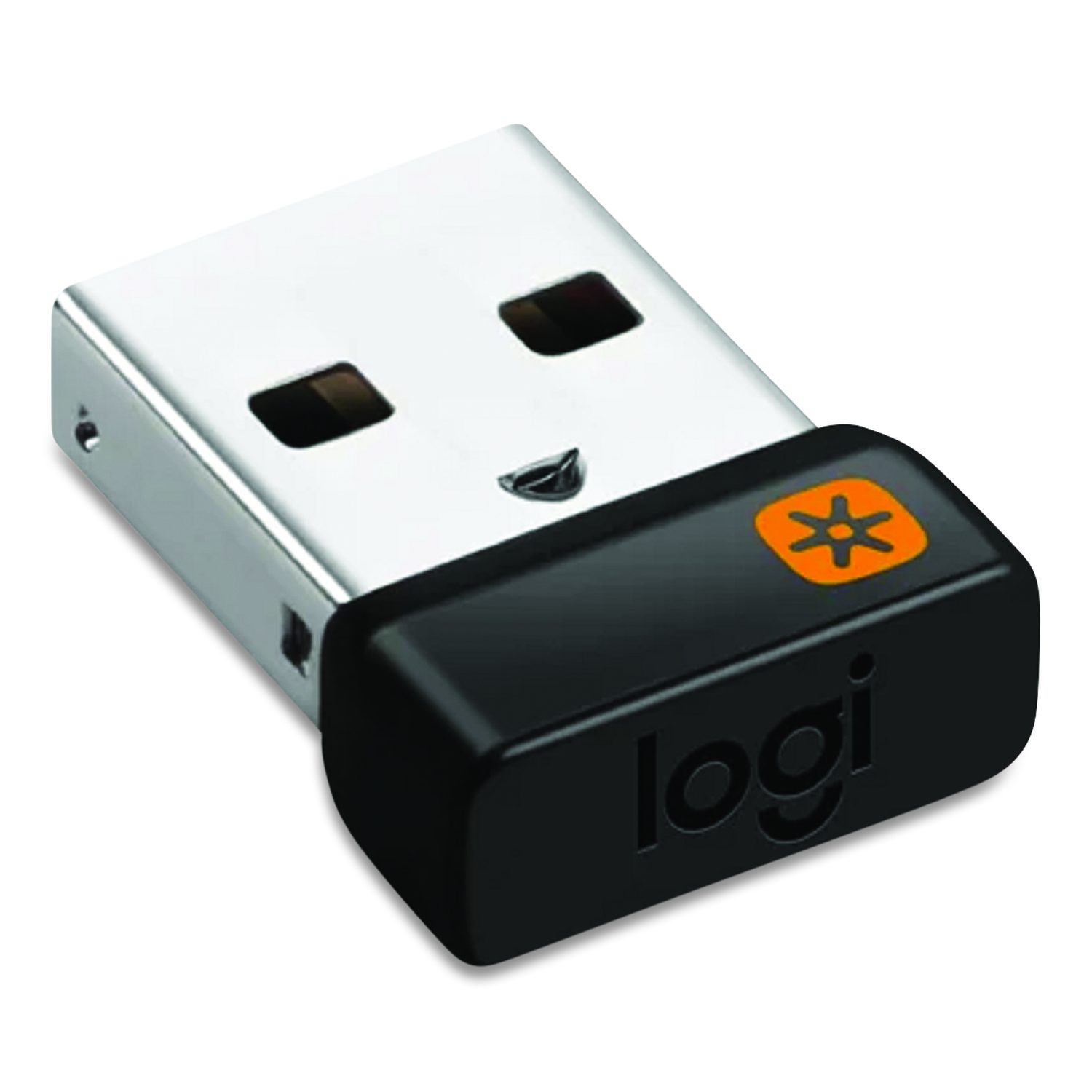 Logitech USB Unifying Receiver, Black | OfficeSupply.com