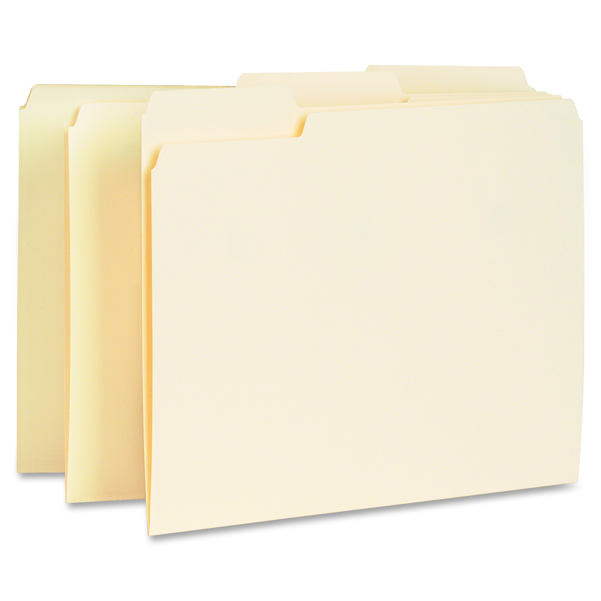 Business Source Top Tab Manila File Folders