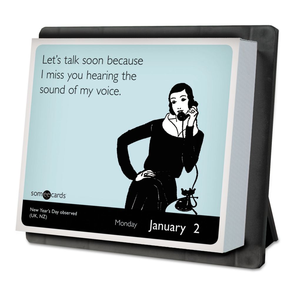 AT A GLANCE Year In A Box SomeECards Desk Calendar 6 1 8 X 5 1 4 2019 OfficeSupply AT A GLANCE Year In A Box SomeECards Desk Calendar 6 1 8 X 5 1 4 2019 OfficeSupply