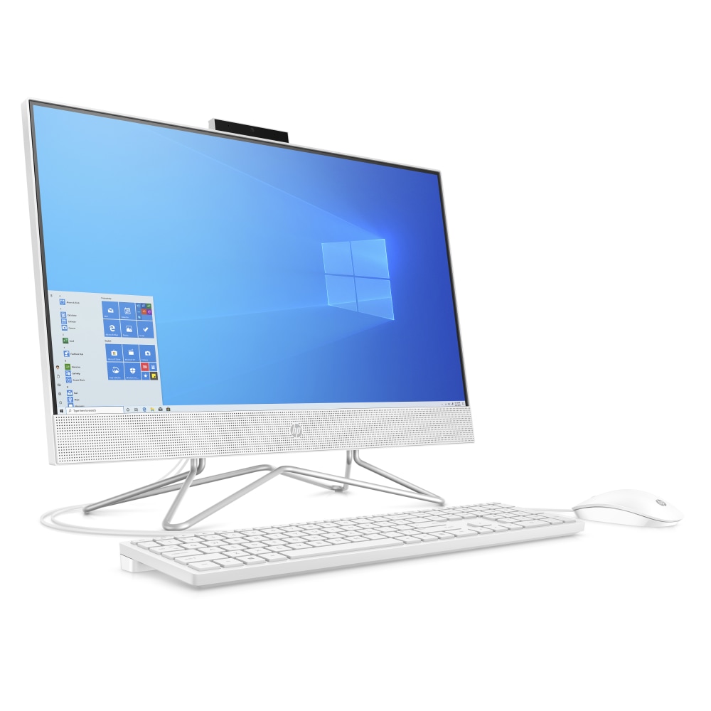 HP 24-df0076 All-In-One PC, 23.8” Touchscreen, AMD Ryzen 5, 8GB