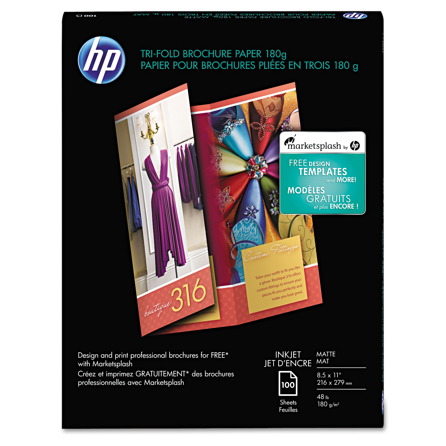 HP Tri-Fold Brochure Paper