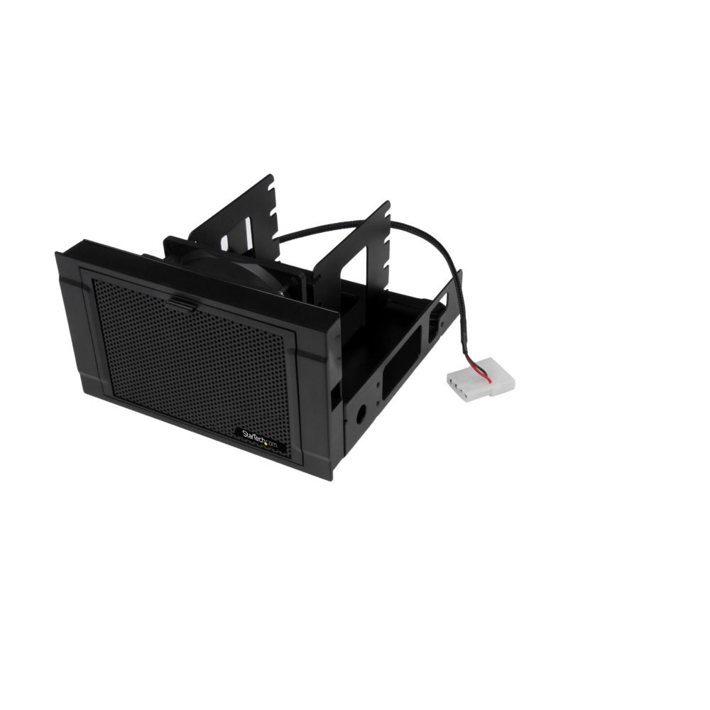 StarTech.com 4x 2.5in SSD/HDD Mounting Bracket with Cooling Fan - Four-Drive Mounting Bracket for Desktop Computer or Server StarTech.com 4x 2.5in SSD/HDD Mounting Bracket with Cooling Fan - Four-Drive Mounting Bracket for Desktop Computer or Server