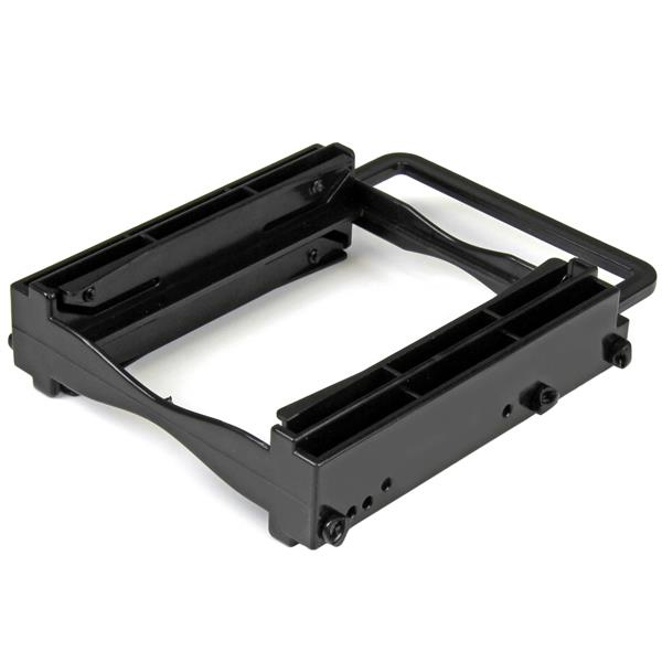 StarTech.com Dual 2.5 SSD/HDD Mounting Bracket for 3.5 Drive Bay - Tool-Less Installation - 2-Drive Adapter Bracket for Desktop Computer StarTech.com Dual 2.5 SSD/HDD Mounting Bracket for 3.5 Drive Bay - Tool-Less Installation - 2-Drive Adapter Bracket for Desktop Computer