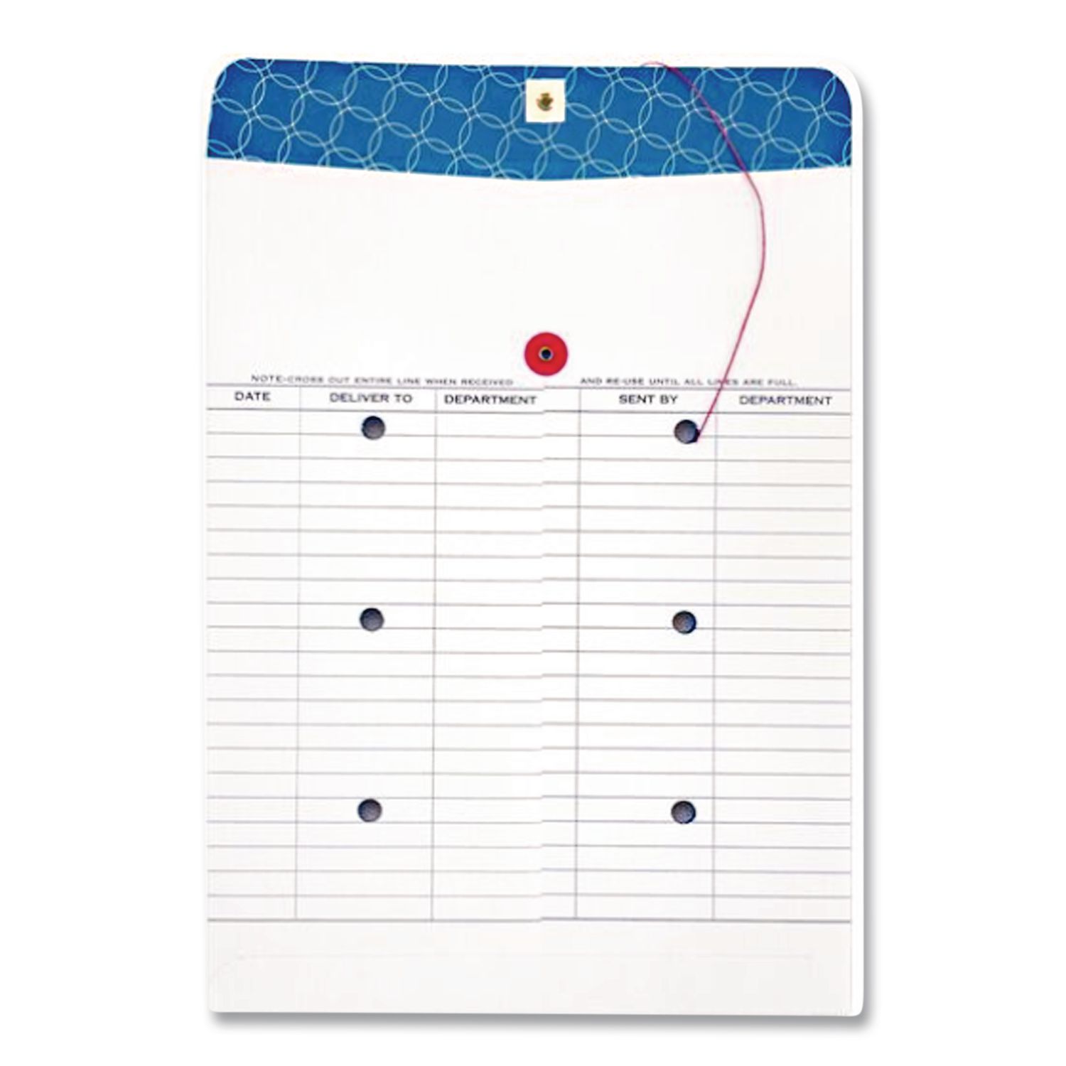 Quality Park Treated Interdepartment String & Button Closure Envelopes ...