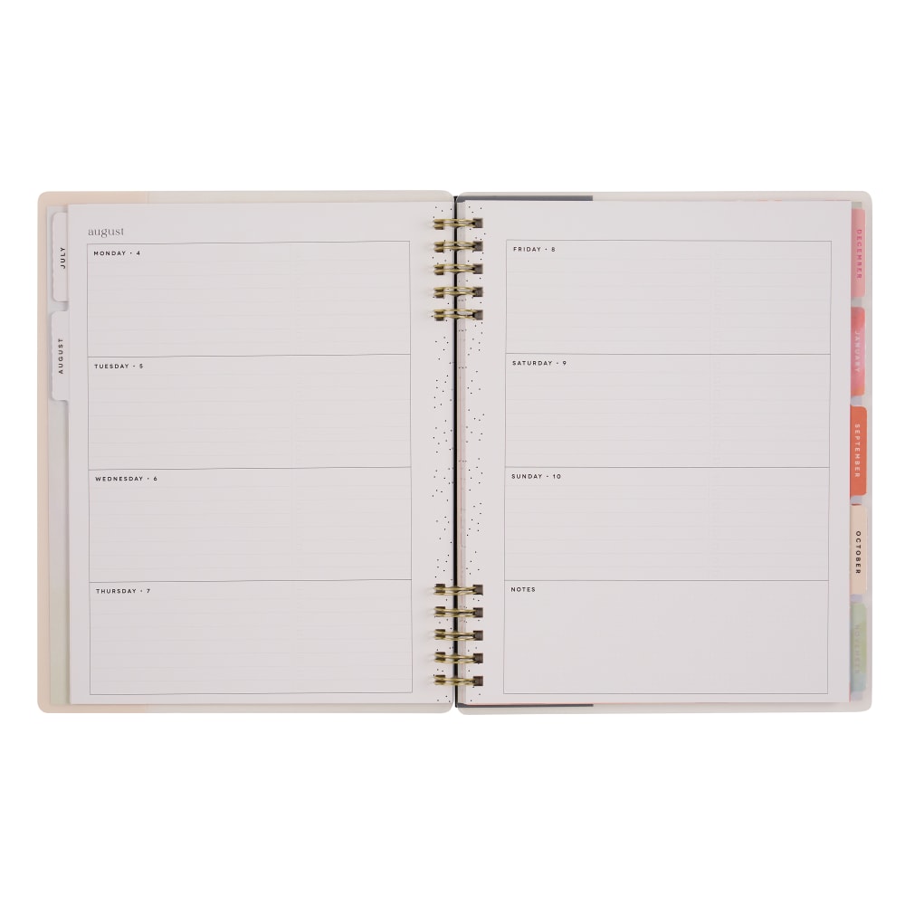 Sherbert Logo 2025-2026 Happy Planner Monthly/Weekly Big Customizable Spiral Planner ...