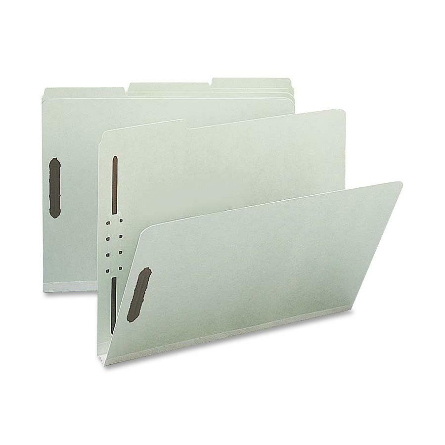 Nature Saver Pressboard File Folders With Fasteners
